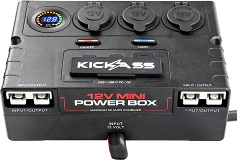 16 port power distribution box for 12 volts|kickass 12v mini power box.